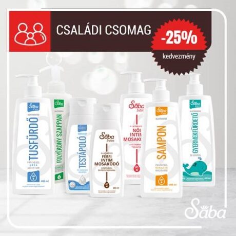 Családi csomag -25%