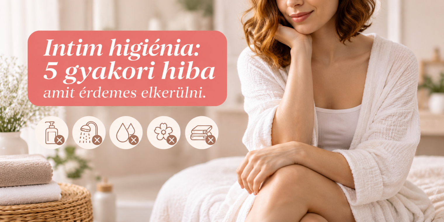 Tudatos intim higiénia és kíméletes női tisztálkodás